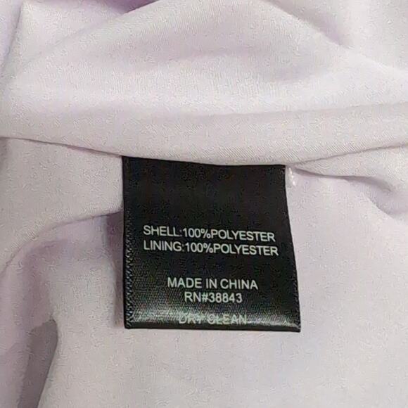 Sam Edelman Asymmetrical Paisley Ruffle Midi Dress 8 New - Picture 9 of 14